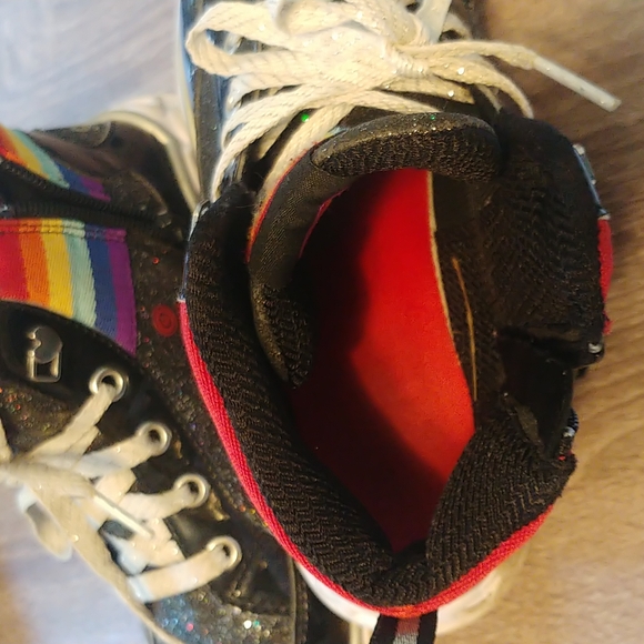 Skechers Big Girls sneaker with lights Size 3 - Picture 5 of 6